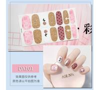 Autocollants Pour Ongles",14 Pièces,En Papier,Motif Marbre,Étoile,Accessoires De Manucure,À Pression,"De Styliste - Type Da101 #B