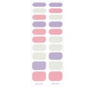 Autocollants pour ongles - Application rapide et facile - Lampe LED nécessaire - Décoration de nail art - Parfait pour les occasions - Films complets pour ongles