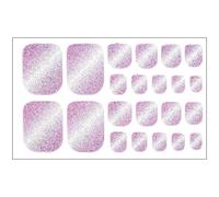Autocollants pour ongles d'orteils œil de chat, faux ongles d'orteils, couverture complète, faux ongles d'orteils, art des yeux de chat, autocollants