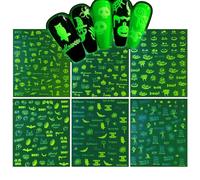 Autocollants pour ongles élégants pour Noël et Halloween, autocollants adhésifs pour manucure, décorations de fête de vacances, transferts, enveloppes à thème, décorations prêtes pour la fête votre