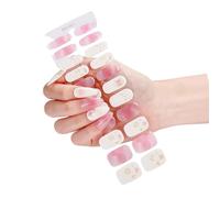 Autocollants pour ongles en Gel non durcis, longue durée, enveloppes de couleurs vives, Design de danse festive pour les bandes du nouvel an, danse festive