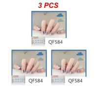 Autocollants Pour Ongles En Gel Semi-Durci",D¿¿Calcomanies ¿¿ La Mode,Document Solide,Manucure,Lampe ¿¿ Led Uv,D¿¿Coration D'ongles,N64.Art,"1 ¿¿ 5 Pi¿¿Ces - Type Style K 3pcs