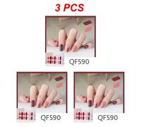 Autocollants Pour Ongles En Gel Semi-Durci",D¿¿Calcomanies ¿¿ La Mode,Document Solide,Manucure,Lampe ¿¿ Led Uv,D¿¿Coration D'ongles,N64.Art,"1 ¿¿ 5 Pi¿¿Ces - Type Style P 3pcs