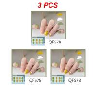 Autocollants Pour Ongles En Gel Semi-Durci",D¿¿Calcomanies ¿¿ La Mode,Document Solide,Manucure,Lampe ¿¿ Led Uv,D¿¿Coration D'ongles,N64.Art,"1 ¿¿ 5 Pi¿¿Ces - Type Style E 3pcs