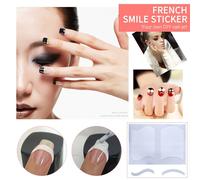 Autocollants Pour Ongles Français, 10 Styles, Pochoir, Guide De Manucure, Tourbillon, Décalcomanies, Forme Frange, Bricolage, 3d, Outils De Beauté