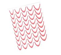 Autocollants Pour Ongles French Tip - Conception 3D De Lune | Décalcomanies Minimalistes De Ligne De Sourire Dégradé, Guides De Manucure Français Auto-adhésifs Et Autocollants De Pointe Pour