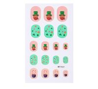 Autocollants pour ongles pour à motifs multiples, autocollants imperméables pour ongles de dessin animé, faciles à appliquer, conviviaux, sans danger pour les, autocollants de dessin