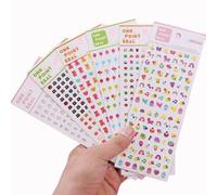 Autocollants Pour Ongles Universels, 5 Pièces, Animal Mignon, Ami, Dessin Animé Amusant, Sûr, Non Toxique, Pour Enfants, Bébé, Nail Art