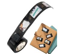 Autocollants pour planificateur et calendrier, design de film 365, ruban de livre, calendrier autocollant pour adultes, pour livre, album, papeterie, décoration, livre, récompense d'affaires, femmes