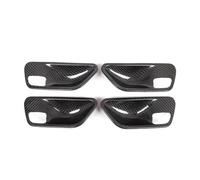 Autocollants Pour Poignées De Portières Intérieures De Voiture, Accessoires Pour BMW Série 3 Et 4 3GT F34 F30 F36 M3 F80 F82 F83 2013-2019 Intérieurs Autocollant(Couleur 1)