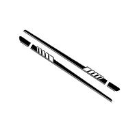 Autocollants pour portières latérales de Voiture,pour Capot de Voiture, Accessoires pour Tesla Model 3,Model S,Model X et Model Y