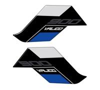 Autocollants pour Protège-réservoir Moto pour Voge Valico 900DSX 900 DSX 2024, Protections Latérales pour Genouillères AntidéRapants RéServoir(Bleu)