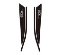 Autocollants pour Réservoir De Moto pour Super Ténéré XT1200ZE XT 1200 Z ZE ES XTZ XTZ1200E Kit De Réservoir Autocollants pour Genoux AntidéRapants RéServoir(Titane,X-4)