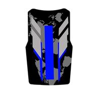 Autocollants pour Réservoir De Moto pour Suzuki V-Strom V-Strom DL250, Protections Latérales pour Réservoir D'essence AntidéRapants RéServoir(Bleu,X-3)