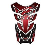 Autocollants pour Réservoir Latéral De Moto, pour Aprilia, pour, pour Suzuki pour Yamaha. Autocollant De RéServoir(Rouge)