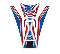 Autocollants pour Réservoir Latéral De Moto pour B&MW F900XR F 900 XR 2020-2025, Kit De Protections De Réservoir en Gel Et Film Protecteur. ProtéGe-RéServoirs(Bleu)