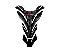 Autocollants pour Réservoir Latéral De Moto pour NC750 NC750X NC750S, Protections De Réservoir Aspect Fibre De Carbone. Autocollant De RéServoir(Couleur 2)