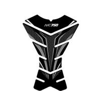 Autocollants pour Réservoir Latéral De Moto pour NC750 NC750X NC750S, Protections De Réservoir Aspect Fibre De Carbone. Autocollant De RéServoir(Couleur 8)