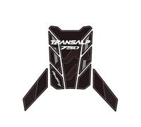 Autocollants pour Réservoir Latéral De Moto pour XL750 XL 750 Transalp 2023, Genouillères, Poignées, Autocollants, Protections AntidéRapants RéServoir(Noir,X-4)