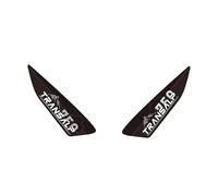 Autocollants pour Réservoir Latéral De Moto pour XL750 XL 750 Transalp 2023, Genouillères, Poignées, Autocollants, Protections AntidéRapants RéServoir(Noir,X-3)