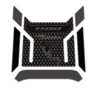 Autocollants pour Réservoir Moto pour H&Onda Africa Twin CRF1100L CRF 1100 L 2020-2024 Protections Latérales en Gel pour Réservoir D'essence Autocollant De RéServoir(Couleur 4)