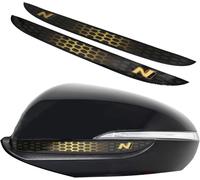 Autocollants Pour Rétroviseur De Voiture, Impression Numérique Style Nid D'abeilles (Doré Ds013)