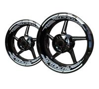 Autocollants pour roues Autocollant De Roue De Moto Pour Aprilia Shiver 750 900, Autocollant Réfléchissant Pour Jante De Roue, Autocollants Pour Moyeu De Roue Autocollants pour roues de moto(Couleur 1