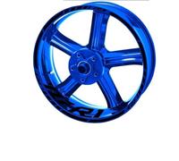 Autocollants pour Roues Autocollants Jante Intérieure Réfléchissants Étanches Moto pour Y&amaha pour YZF R1(Style 5)