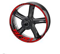 Autocollants pour Roues Autocollants Jante Intérieure Réfléchissants Étanches Moto pour Y&amaha pour YZF R1(Style 1)