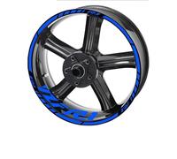 Autocollants pour Roues Autocollants Jante Intérieure Réfléchissants Étanches Moto pour Y&amaha pour YZF R1(Style 6)