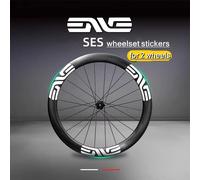 Autocollants pour roues de vélo de route, 14 pièces/ensemble, pour Bogacha aux championnats du monde ENVE SES, peinture à changement de couleur, hauteur 50mm 45mm disc white