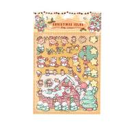 Autocollants Pour Scrabum Veille Noël Autocollants Scrapbooking Esthétique Fournitures La veille Noël Décorative Faire -par -te Scène