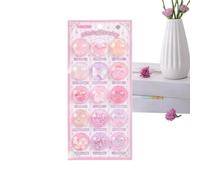 Autocollants pour Scrapbook - Décalcomanies Sensorielles Drôles À Secouer,Fournitures De Scrapbooking Avec Autocollants 3D Cartoon - Pour Scrapbooking Bouteille d'Eau Faveurs