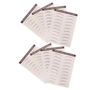 Autocollants pour Sourcils 8 Feuilles en Papier Transfert D'eau