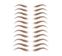 Autocollants Pour Sourcils Faux Tatouage Marron 11 Paires
