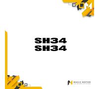 Autocollants pour top case SHAD SH34 501588R