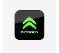 Autocollants pour Trappe à Carburant Voiture pour Citroen C5 Aircross II 1.6 Plug-in Hybrid e-DCS 2025 -, Autocollants pour Bouchon Réservoir Carburant,Accessoires voiture, glow-in-the-dark