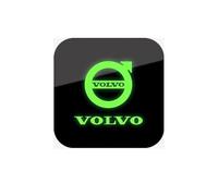 Autocollants pour Trappe à Carburant Voiture pour Volvo S40 II 2007-2012, Autocollants pour Bouchon Réservoir Carburant,Accessoires voiture, glow-in-the-dark- old standard