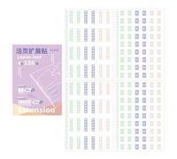 Autocollants Pour Trous De - 156 Pièces Cercles De Renfort Adhésifs, Étiquettes En Papier Pour Carnet | Autocollants Perforés Amovibles Pour L’organisation Du Planificateur Quotidien À Feuille