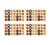 Autocollants Pour Trous De Classeur,Renforts Adhésifs Ronds, Renforts Autoadhésifs pour Réparation Des Trous De Classeur | Pour Les Étudiants Adultes Enseignants Pour La Salle D'école Et Pour Cahier