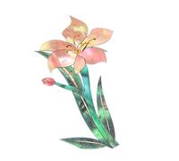 Autocollants pour ukulélé - Décalque avec incrustation de magnolia rose pour instruments de musique, guitare amovible, basse et décorations | table parfaite, clavier, personnalisation bricolage, Hom