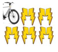Autocollants pour vélos, 5 Autocollants stylés pour vélo de Montagne | décorations de vélo pour garçons, Adultes, Porte-vélos Moto, Album, pour Voiture, Ordinateur Portable, Valise, Bouteille