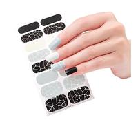Autocollants pour vernis à ongles Bandes d'ongles Autocollants d'art politique Wraps Autocollants de fichiers Ongles pour femmes Décorations de fête Designs artistiques uniques
