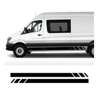 Autocollants pour Voiture, pour Mercedes Benz Sprinter W903 W906 W907, Fourgon aménagé, Camping-Car, Bandes latérales, Stickers en Vinyle, Accessoires Auto, Accessoires pour Tuning