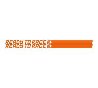 Autocollants Prêt À Courir Pour Ktm Duke,125,390,Accessoires Exc,1290 Super Adventure,790,890 S R,990,250,1190 Rc,200,300 - Type Orange-47cm X 4.3cm