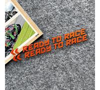 Autocollants Prêt À Courir Pour Ktm Duke,125,390,Accessoires Exc,1290 Super Adventure,790,890 S R,990,250,1190 Rc,200,300 - Type Orange 20cm X 3cm