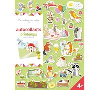 Autocollants Printemps - Avec 6 decors