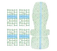 Autocollants privés de natation - 4 patchs adhésifs privés | Doublures hygiéniques étendues | Coussinets de protection en silicone pour sports nautiques pour maillots de bain, housse de pudeur