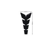 AUTOCOLLANTS PROTECTEUR DE RESERVOIR PUIG MODELE CUIR NOIR