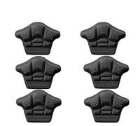 Autocollants protecteurs de talons, coussinets pieds for baskets, chaussures antidérapants en Silicone, soins des, soulagement la douleur, Inserts, accessoires(S-Black-3Pair)